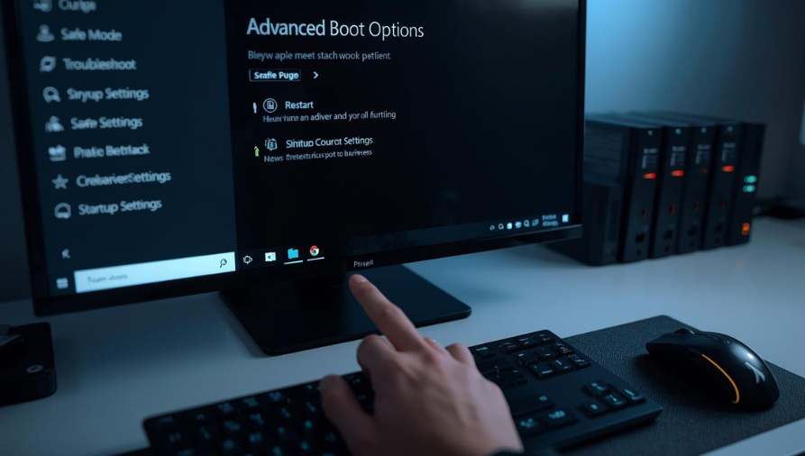 Windows 11 and Linux desktops shown side by side