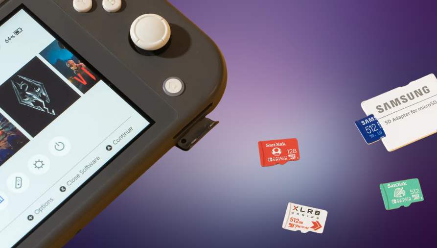 MicroSD cards compared for capacity and transfer speed