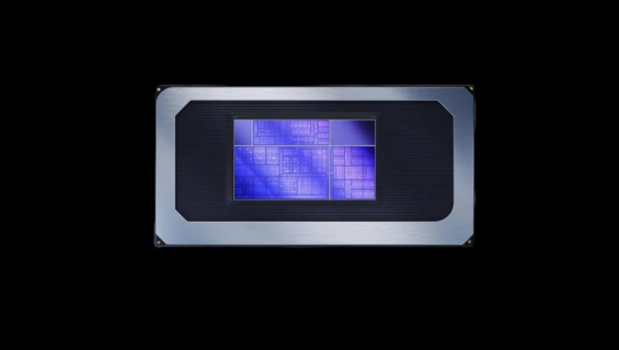 Silicon wafer representing next generation Intel chips
