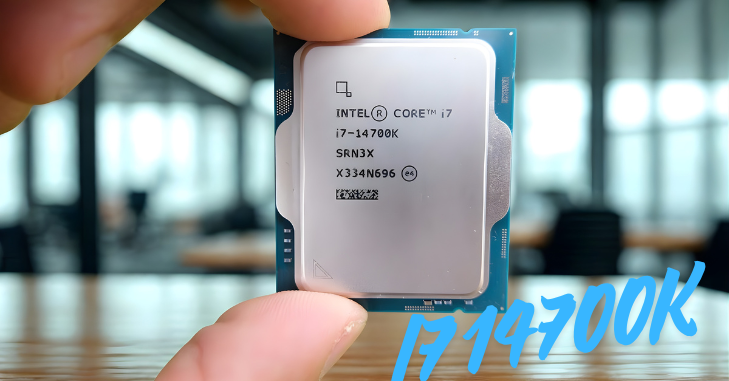 Air cooler mounted over an Intel desktop processor