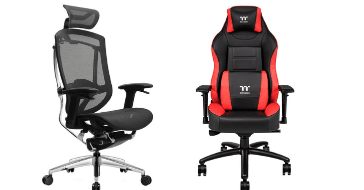 Big and tall gaming chair with a reinforced steel frame