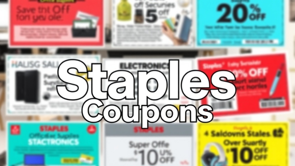 Staples Coupons