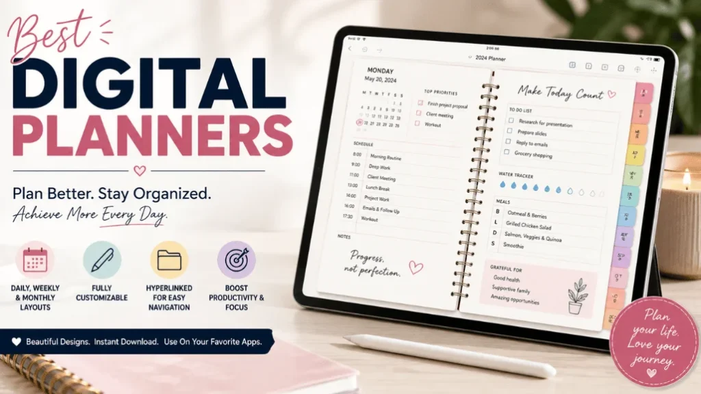 Best Digital Planners: Complete Guide to 5 Top Planning Systems for Productivity, Scheduling & Task Management 
