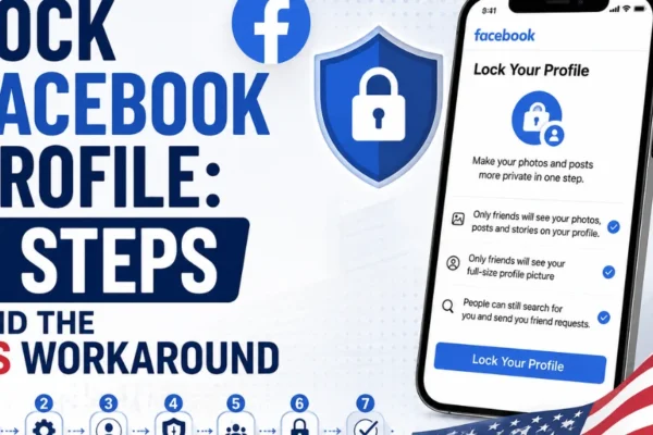 How to Lock Facebook Profile: 7 Simple Steps and the Best US Workaround