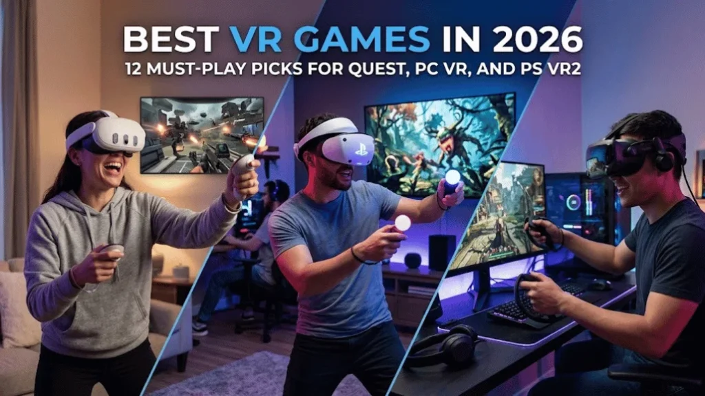 Best VR Games in 2026: 12 Must-Play Picks for Quest, PC VR, and PS VR2