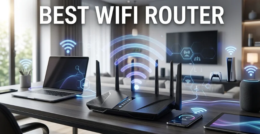 Best WiFi Router in 2026: 6 Reliable Choices for Fast Speeds, Better Coverage, and Smarter Home Connectivity