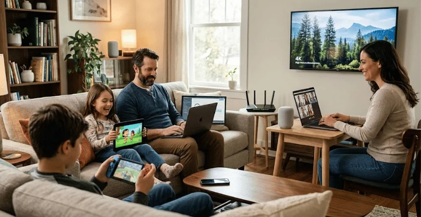 How Many Devices Can 300 Mbps Support?